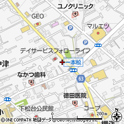 神奈川県愛甲郡愛川町中津738周辺の地図