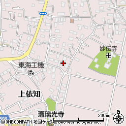 神奈川県厚木市上依知80周辺の地図