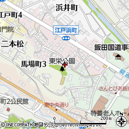 長野県飯田市江戸浜町3655周辺の地図