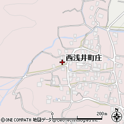 滋賀県長浜市西浅井町庄1304周辺の地図