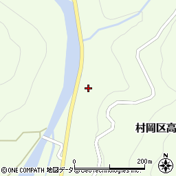 兵庫県美方郡香美町村岡区高津951周辺の地図