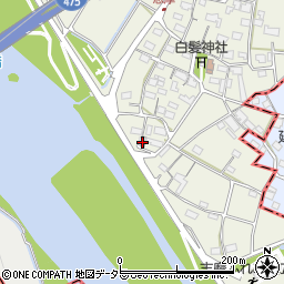 岐阜県美濃市志摩1124-3周辺の地図