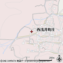滋賀県長浜市西浅井町庄1303周辺の地図
