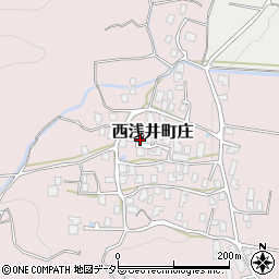 滋賀県長浜市西浅井町庄1327周辺の地図