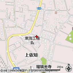 神奈川県厚木市上依知105-2周辺の地図