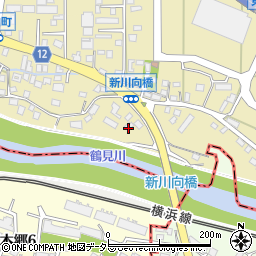 神奈川県横浜市都筑区川向町155周辺の地図