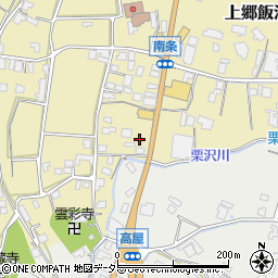 長野県飯田市上郷飯沼3400-1周辺の地図