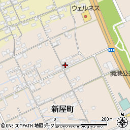 鳥取県境港市新屋町2430-8周辺の地図