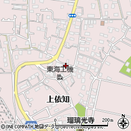 神奈川県厚木市上依知105周辺の地図