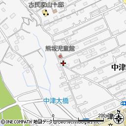 神奈川県愛甲郡愛川町中津515周辺の地図