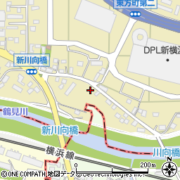 神奈川県横浜市都筑区川向町215周辺の地図