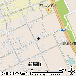 鳥取県境港市新屋町2430周辺の地図