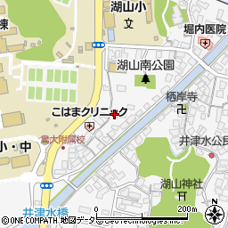 溝口アパート周辺の地図