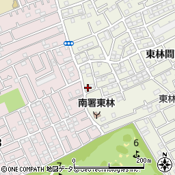 神奈川県相模原市南区東林間7丁目33-8周辺の地図