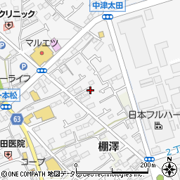 神奈川県愛甲郡愛川町中津3441-3周辺の地図