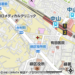 セブンイレブン横浜緑台村町店周辺の地図