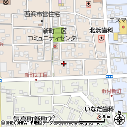 鳥取県鳥取市気高町北浜3丁目27周辺の地図