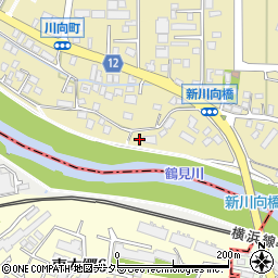 神奈川県横浜市都筑区川向町129周辺の地図