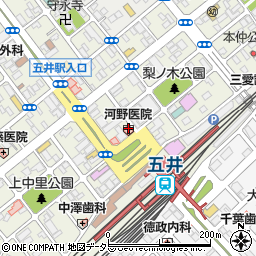 エイブルネットワーク市原店周辺の地図