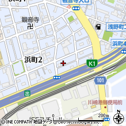 松竹荘周辺の地図