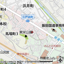 長野県飯田市江戸浜町3668周辺の地図