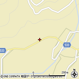 滋賀県高島市マキノ町在原683周辺の地図