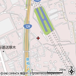 神奈川県厚木市上依知354-1周辺の地図