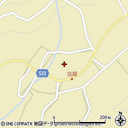 滋賀県高島市マキノ町在原535周辺の地図