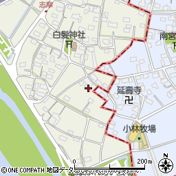 岐阜県美濃市志摩4周辺の地図
