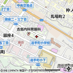 洋菓子オキナヤ周辺の地図