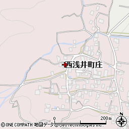 滋賀県長浜市西浅井町庄1305周辺の地図