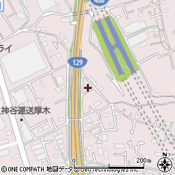 神奈川県厚木市上依知1063-1周辺の地図