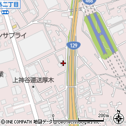 神奈川県厚木市上依知1054-1周辺の地図