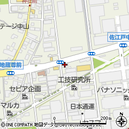 ＥＮＥＯＳセルフ佐江戸店周辺の地図