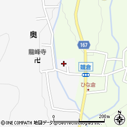 岐阜県岐阜市奥255周辺の地図