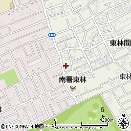 神奈川県相模原市南区東林間7丁目33-9周辺の地図