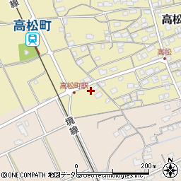 鳥取県境港市高松町452周辺の地図