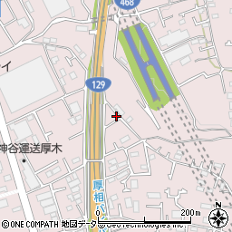神奈川県厚木市上依知1063周辺の地図
