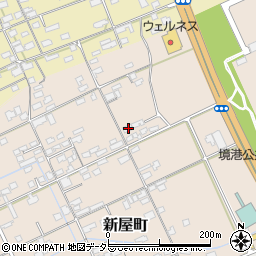 鳥取県境港市新屋町2430-6周辺の地図