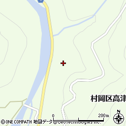 兵庫県美方郡香美町村岡区高津962周辺の地図