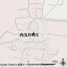 滋賀県長浜市西浅井町庄1334周辺の地図