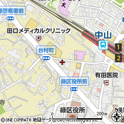 大黒屋中山駅南口店周辺の地図