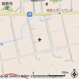 岐阜県山県市梅原2908-5周辺の地図