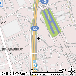 神奈川県厚木市上依知1063-8周辺の地図
