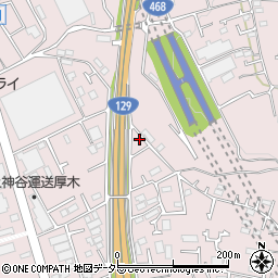 神奈川県厚木市上依知1063-3周辺の地図