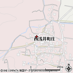 滋賀県長浜市西浅井町庄1317周辺の地図