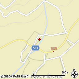 滋賀県高島市マキノ町在原644周辺の地図