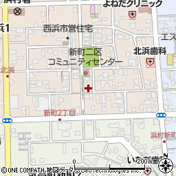 鳥取県鳥取市気高町北浜3丁目35周辺の地図