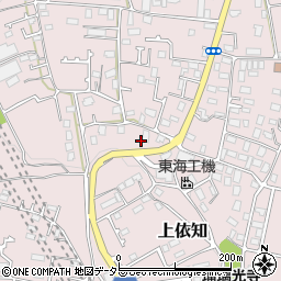 神奈川県厚木市上依知118周辺の地図