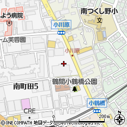 東京都町田市南町田5丁目2周辺の地図